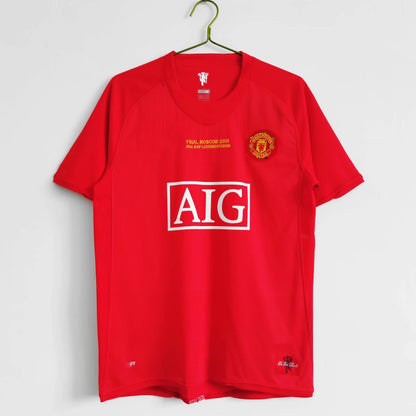 07- 08 Manchester United Home Champions Legue Retrò - fan version