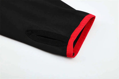 04-05 season A.C. Milan black Half pull training suit