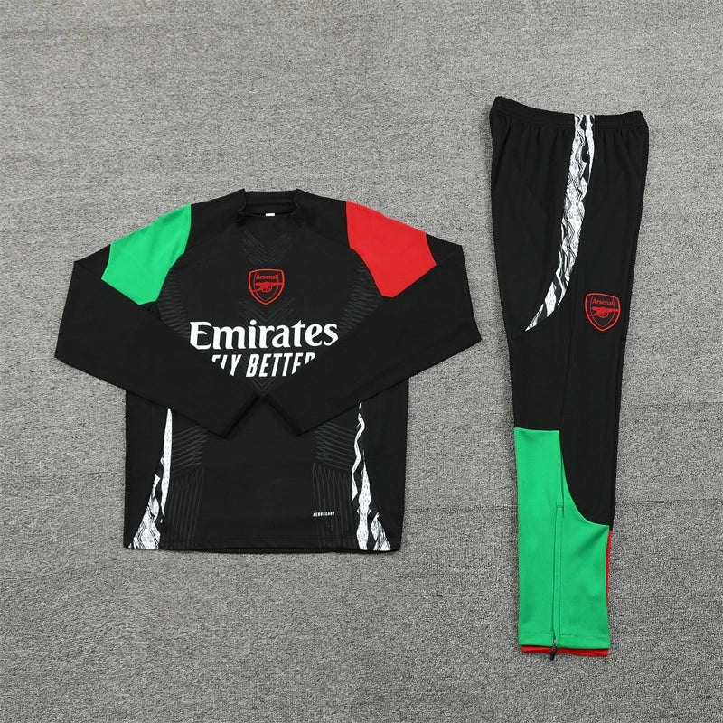 24-25 Arsenal F.C. black Training suit set Player version