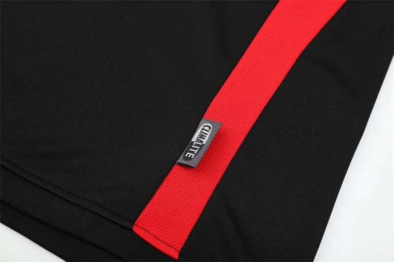 03-04 season A.C. Milan black Half pull training suit