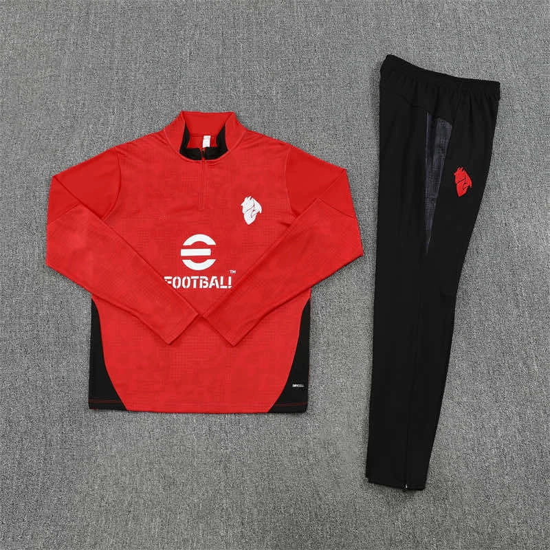 25-26 season A.C. Milan Half zip training suit set