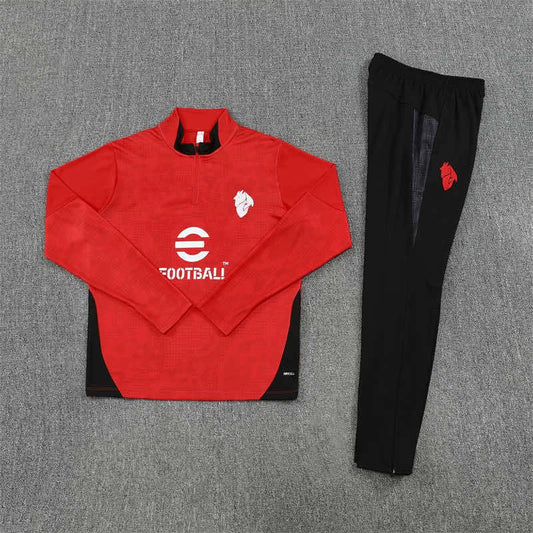 25-26 season A.C. Milan Half zip training suit set