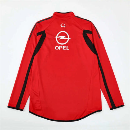 05-06 season A.C. Milan red Half pull training suit