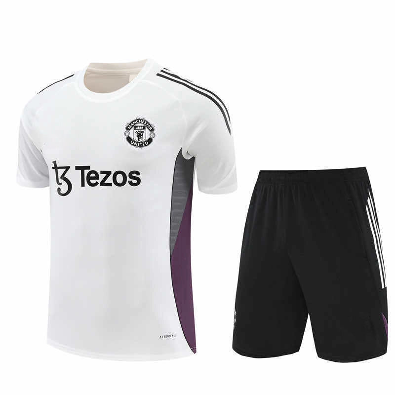 25-26 season Manchester United F.C. Training clothes suit Short sleeve - Fan version