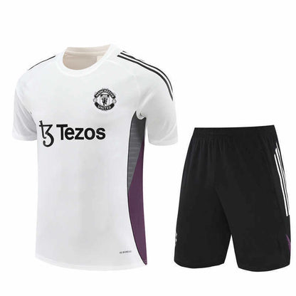 25-26 season Manchester United F.C. Training clothes suit Short sleeve - Fan version