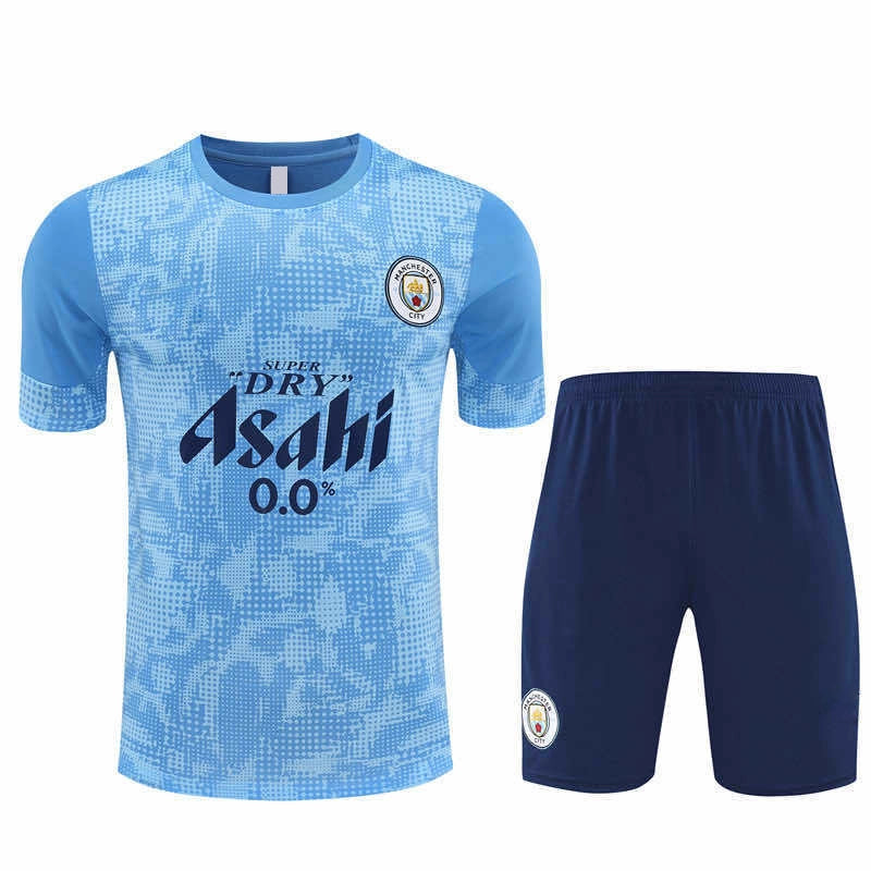 25-26 season Manchester City F.C. Training clothes suit Short sleeve - Fan version