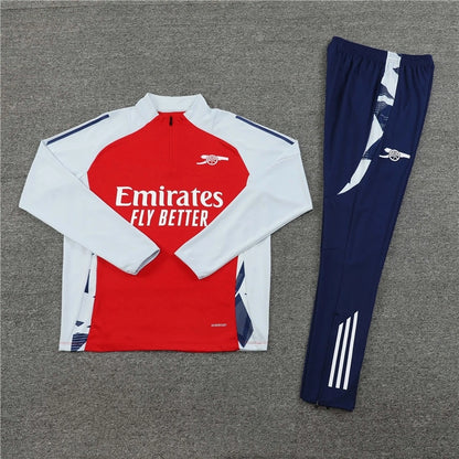 24-25 Arsenal F.C. red Training suit set