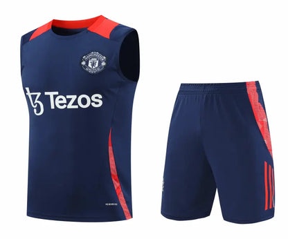 24-25 Manchester United F.C. Training clothes suit vest - Fan version