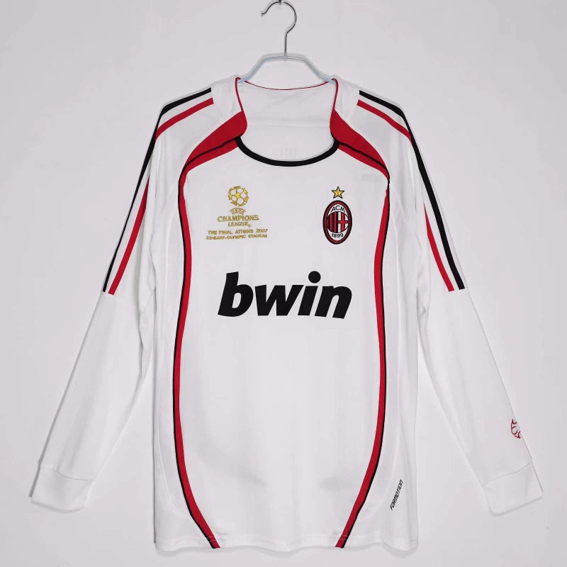 06-07 season AC Milan away Long sleeved Retrò Fan version