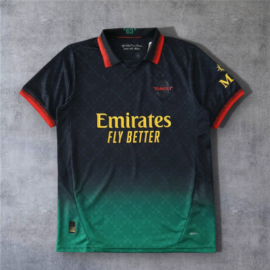 24-25 season A.C. Milan x OFF-WHITE - Fan version