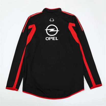 05-06 season A.C. Milan black Half pull training suit
