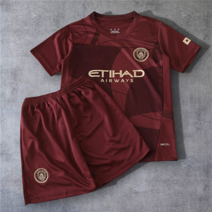 24-25 season Manchester City F.C. third Kids kit