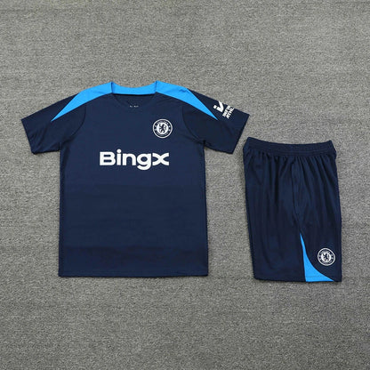 24-25 Chelsea F.C. Training clothes suit Short sleeve - Fan version