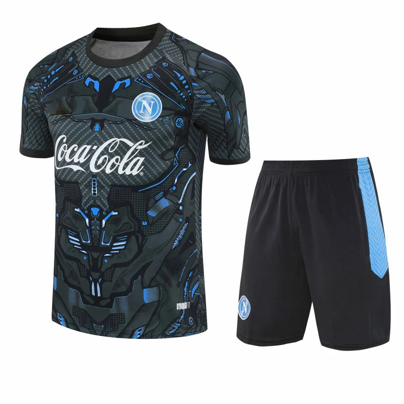 25-26 season S.S.C. Napoli Training clothes suit Short sleeve - Fan version