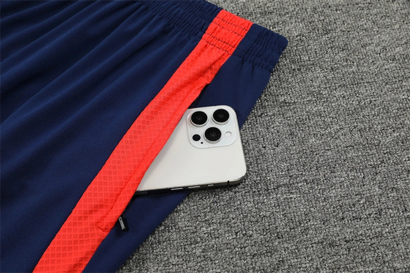 24-25 Manchester United F.C. navy blue Training suit set - Player version