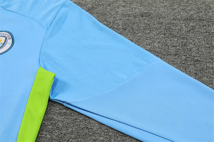 24-25 Manchester City F.C. blue Training suit set