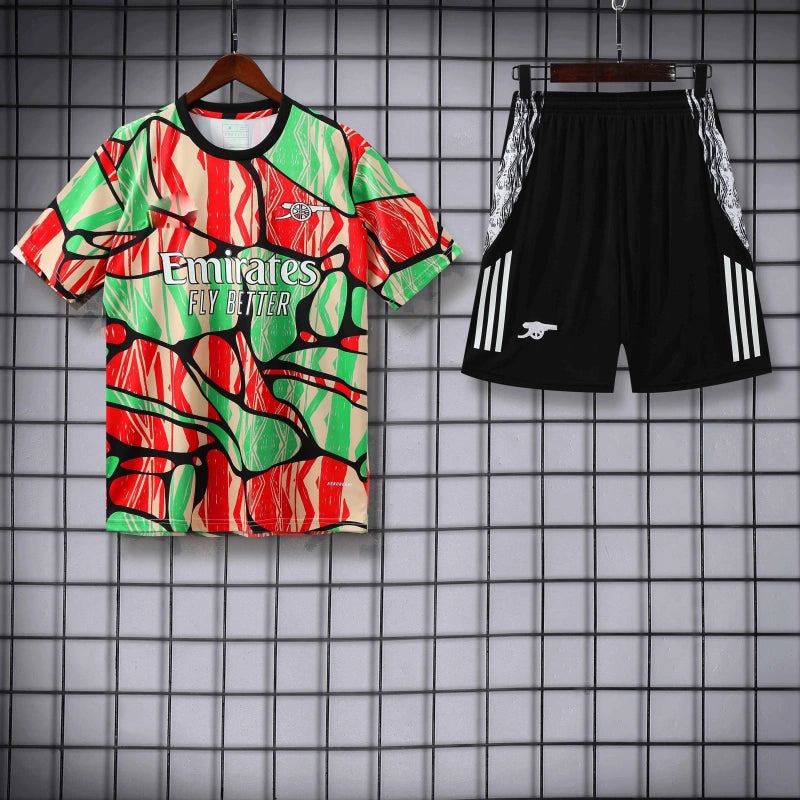 25-26 season Arsenal F.C. Training clothes suit Short sleeve  - Fan version