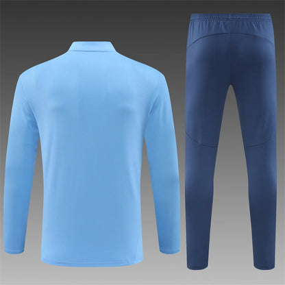 24-25 season Manchester City F.C. wathet training suit set