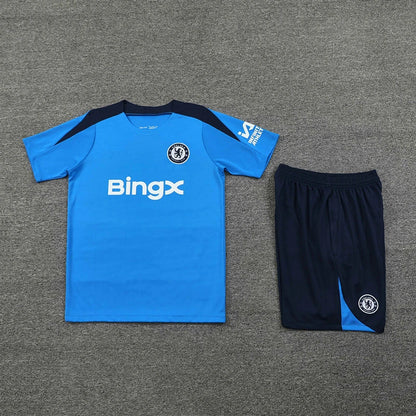 24-25 Chelsea F.C. Training clothes suit Short sleeve - Fan version
