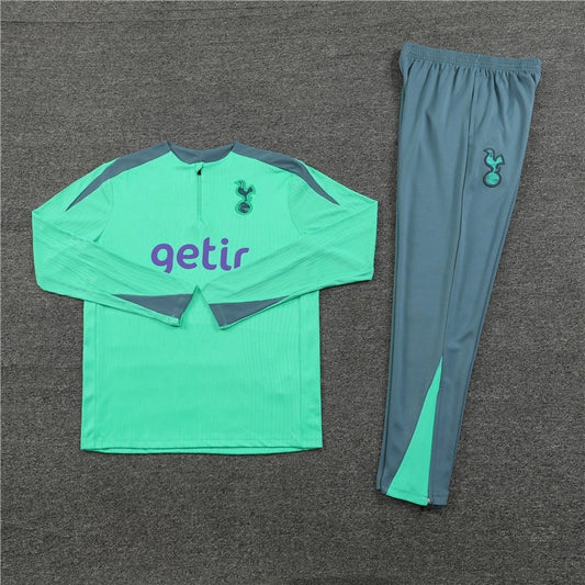 24-25 Tottenham Hotspur F.C. Lake Blue Training suit set - Player version