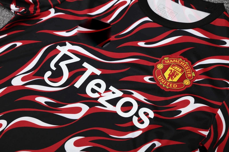 25-26 season Manchester United F.C. Training clothes suit Short sleeve - Fan version