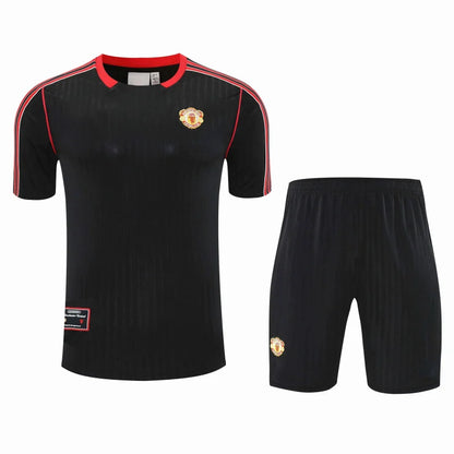 25-26 season Manchester United F.C. Training clothes suit Short sleeve - Fan version