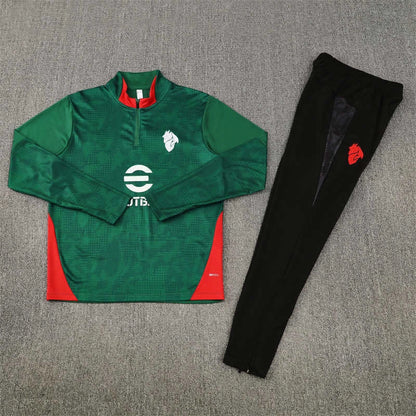 25-26 season A.C. Milan Half zip training suit set