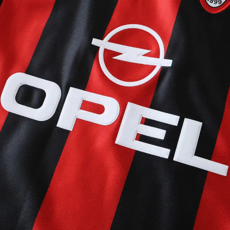 98-99 A.C. Milan home retro Kids kit