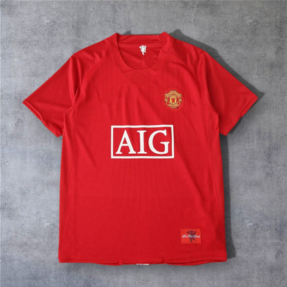 07-08 Manchester United Home Retrò - fan version