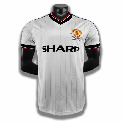 83-84 Manchester United away Retrò - Fan version