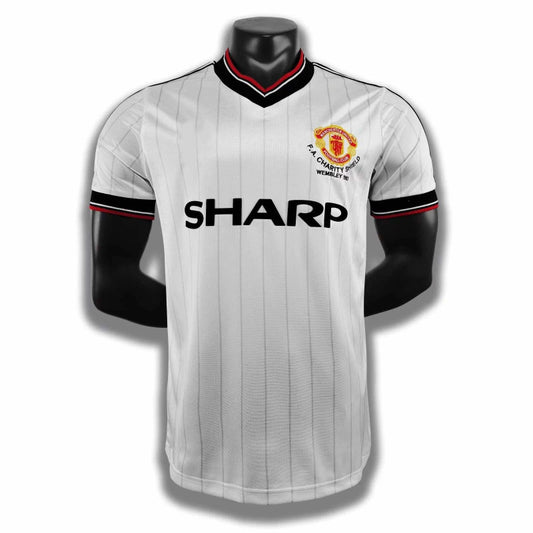 83-84 Manchester United away Retrò - Fan version