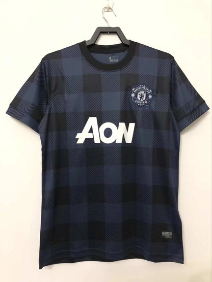 13-14 season Manchester United away black Retrò - Fan version