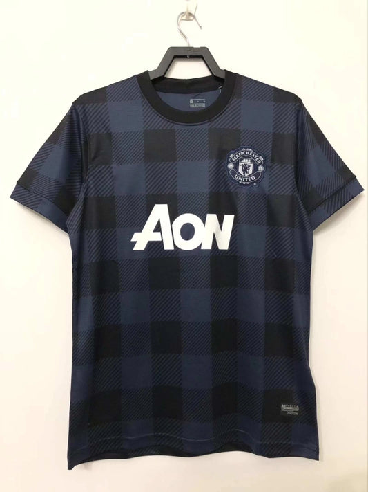 13-14 season Manchester United away black Retrò - Fan version