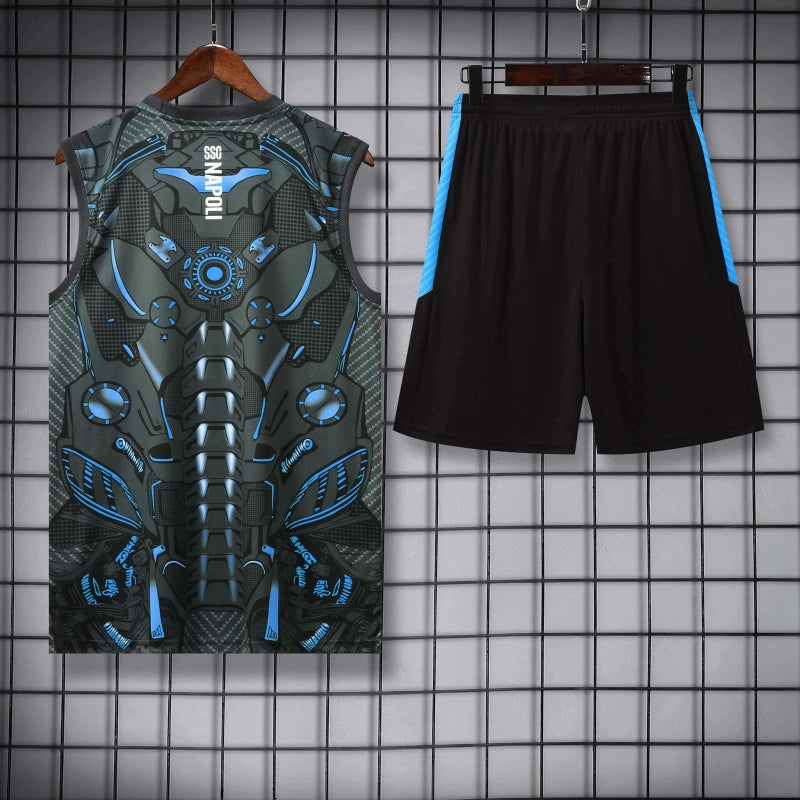 25-26 season S.S.C. Napoli Training clothes suit vest - Fan version