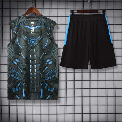 25-26 season S.S.C. Napoli Training clothes suit vest - Fan version