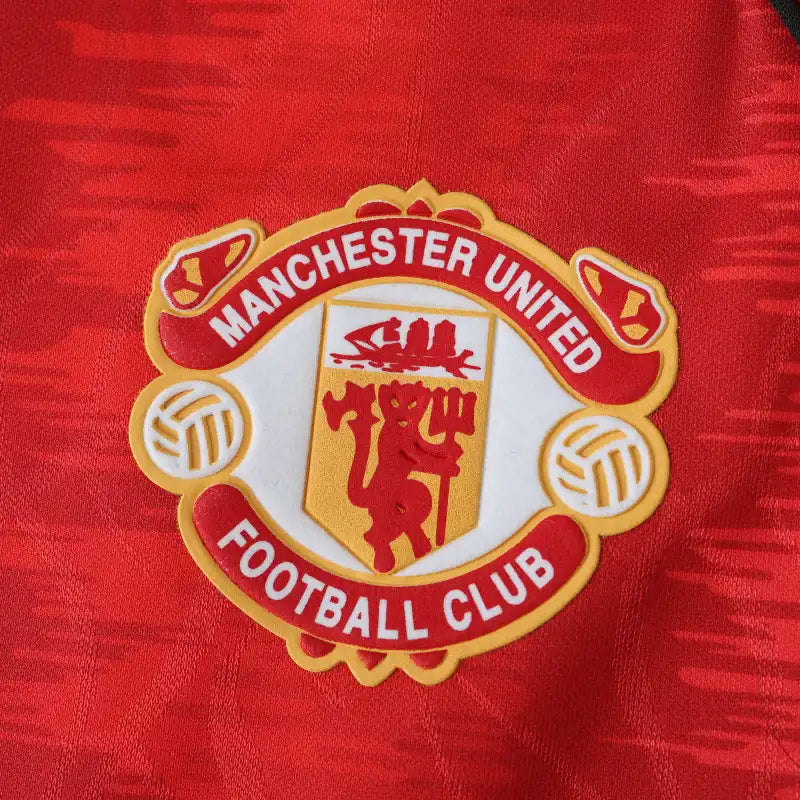 91-92 season Manchester United home Retrò - Fan version