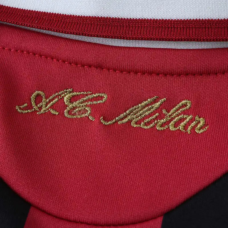 09-10 A.C. Milan home retro Kids kit