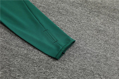 24-25 Manchester United F.C. green Training suit set