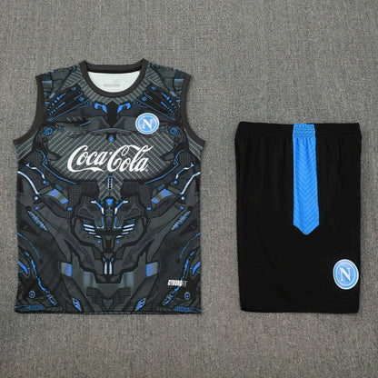 25-26 season S.S.C. Napoli Training clothes suit vest - Fan version