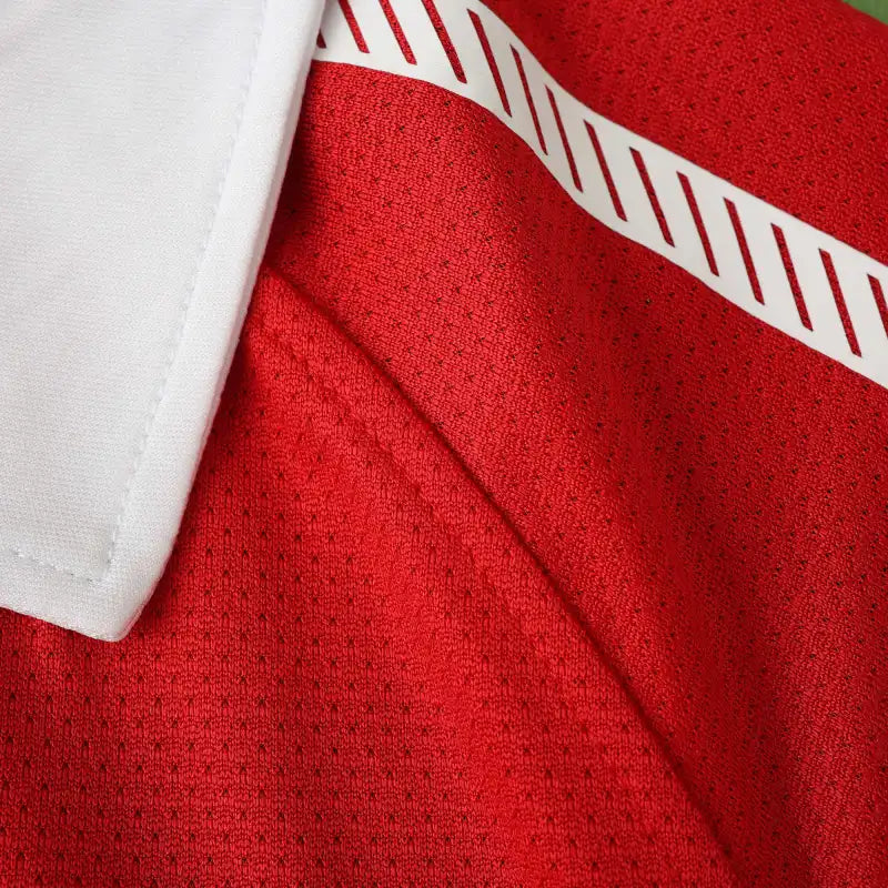 10-11 season Manchester United home Long sleeved Retro - Fan version