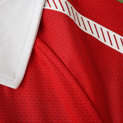 10-11 season Manchester United home Long sleeved Retro - Fan version