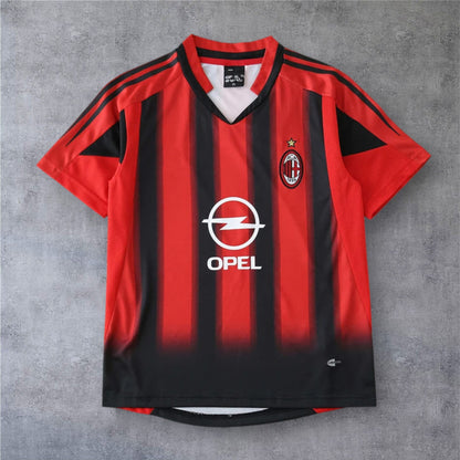 04-05 A.C. Milan home retro Kids kit