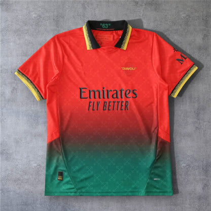 24-25 season A.C. Milan x OFF-WHITE - Fan version