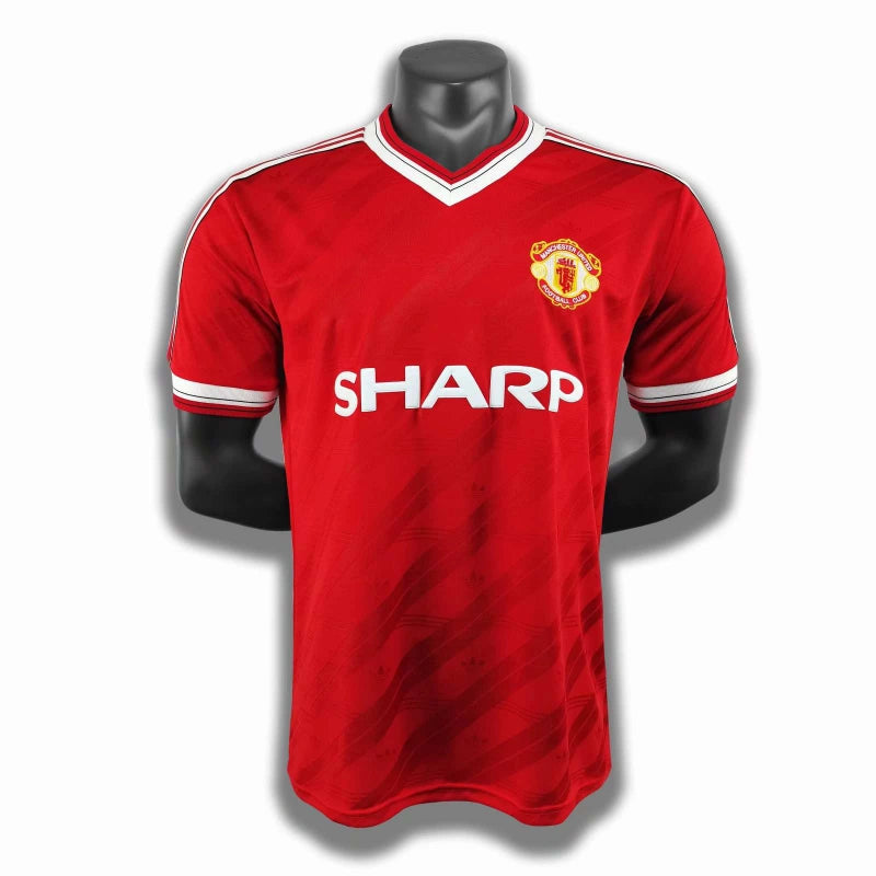 86-88 season Manchester United home Retrò - Fan version
