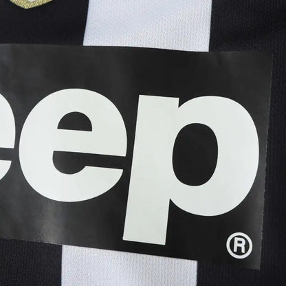 14-15 season Juventus Home long seleeve retro - Fan version