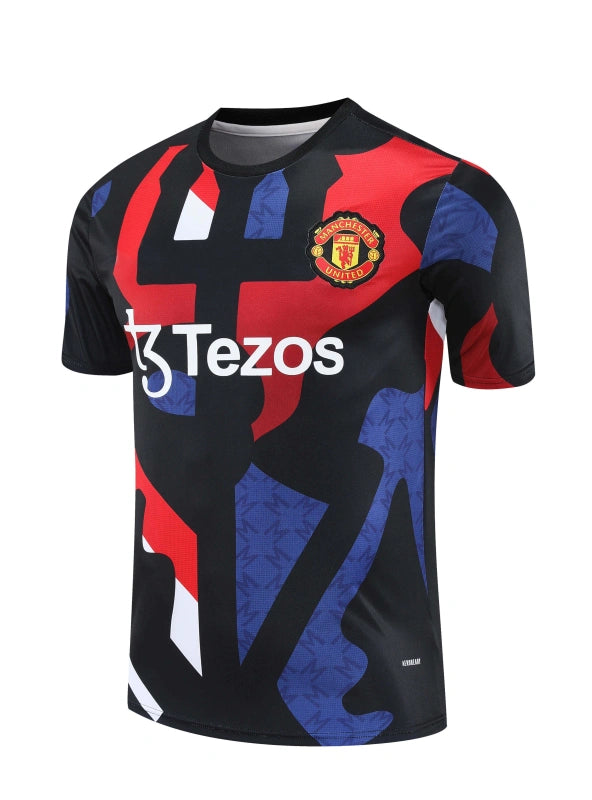 25-26 season Manchester United F.C. Training clothes suit Short sleeve - Fan version